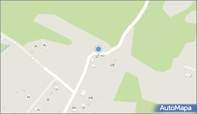 Trzebinia, Tuwima Juliana, 32A, mapa Trzebinia