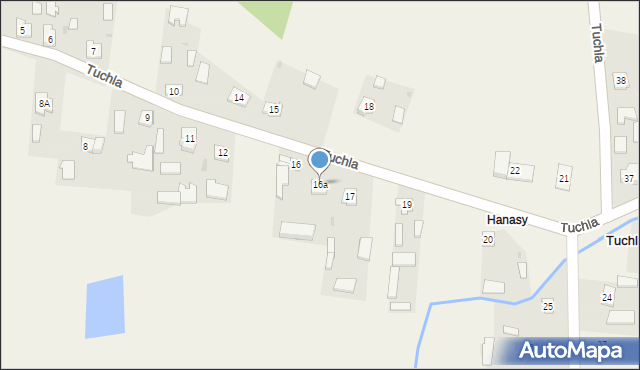 Tuchla, Tuchla, 16a, mapa Tuchla
