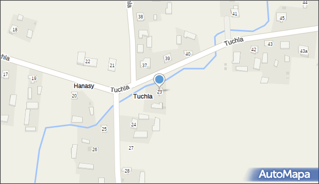 Tuchla, Tuchla, 23, mapa Tuchla