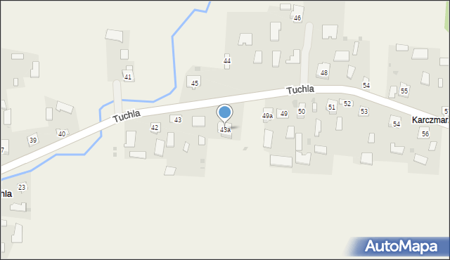 Tuchla, Tuchla, 43a, mapa Tuchla