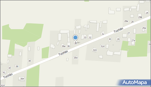 Tuchlin, Tuchlin, 35, mapa Tuchlin