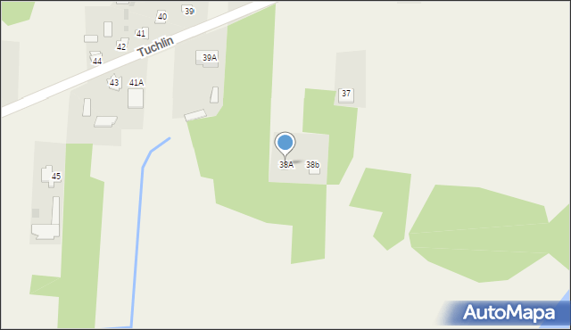 Tuchlin, Tuchlin, 38A, mapa Tuchlin