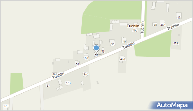 Tuchlin, Tuchlin, 52, mapa Tuchlin
