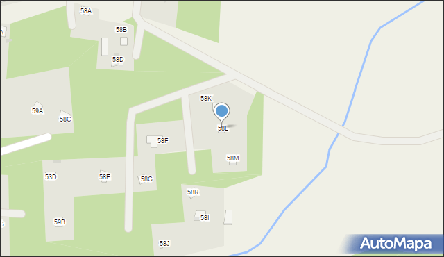 Tuchlin, Tuchlin, 58L, mapa Tuchlin