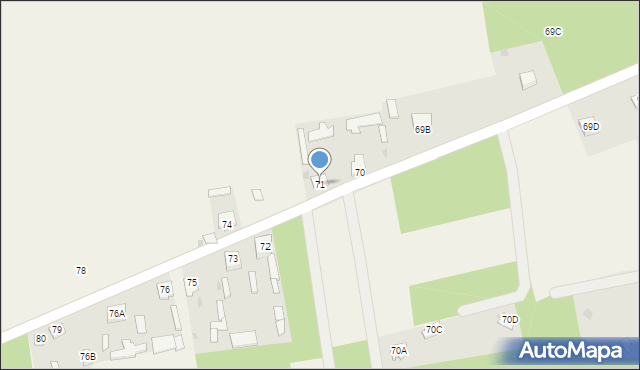 Tuchlin, Tuchlin, 71, mapa Tuchlin