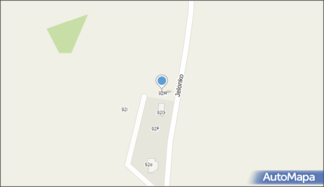 Tuchlinek, Tuchlinek, 92H, mapa Tuchlinek