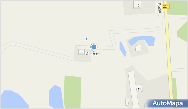 Tuchlino, Tuchlino, 128A, mapa Tuchlino