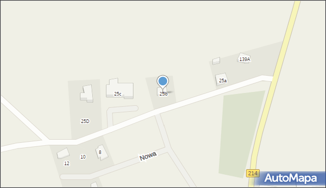 Tuchlino, Tuchlino, 25b, mapa Tuchlino