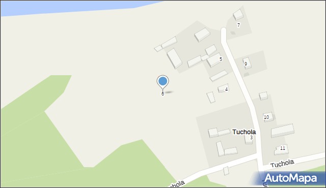 Tuchola, Tuchola, 6, mapa Tuchola
