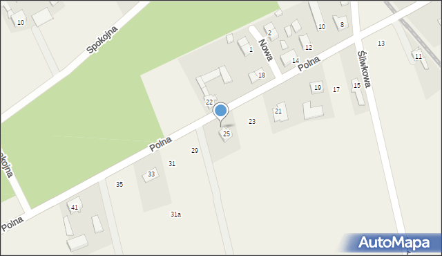 Tuchorza, Tuchorza, 154d, mapa Tuchorza