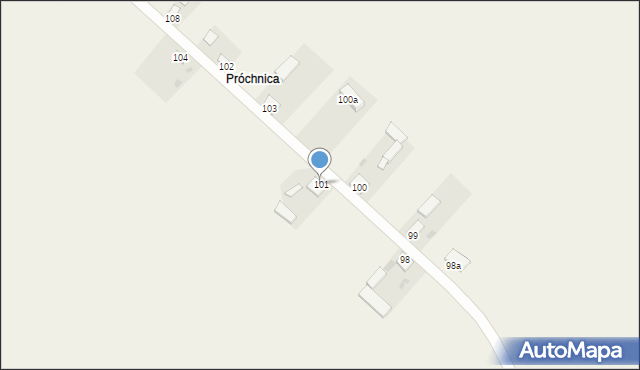 Tuchowicz, Tuchowicz, 101, mapa Tuchowicz