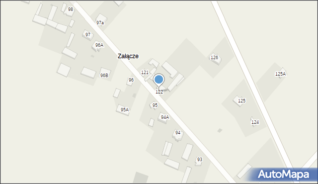 Tuchowicz, Tuchowicz, 122, mapa Tuchowicz