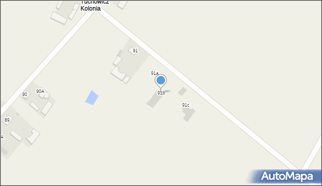 Tuchowicz, Tuchowicz, 91b, mapa Tuchowicz