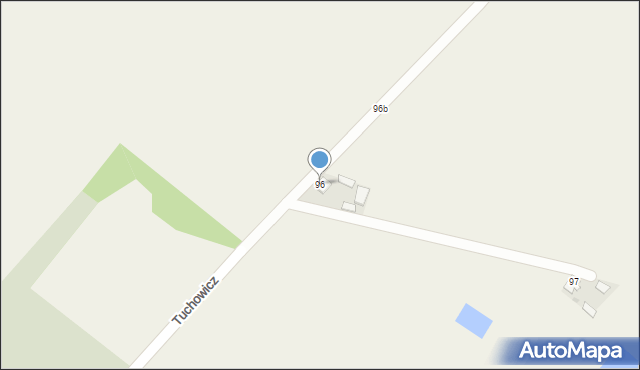 Tuchowicz, Tuchowicz, 96, mapa Tuchowicz