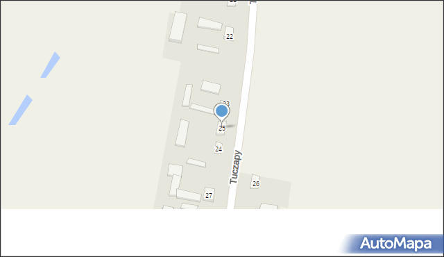 Tuczapy, Tuczapy, 25, mapa Tuczapy
