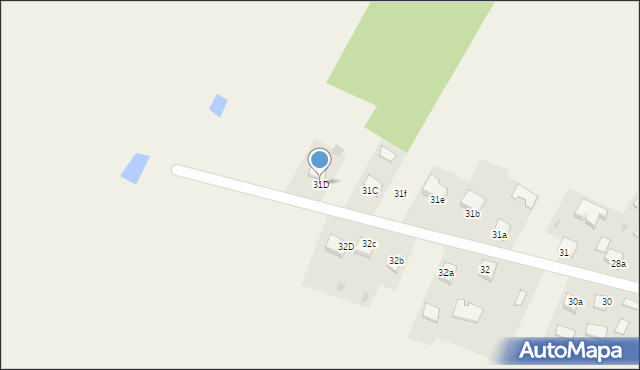 Tuczępy, Tuczępy, 31D, mapa Tuczępy