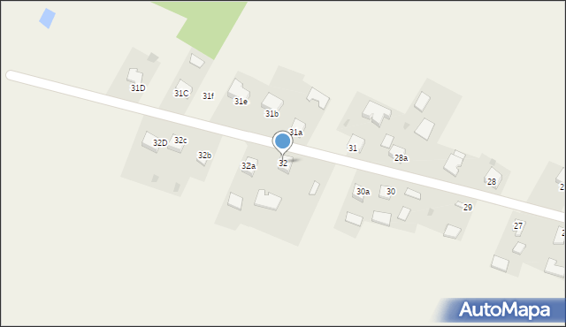 Tuczępy, Tuczępy, 32, mapa Tuczępy