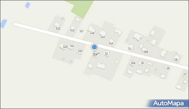 Tuczępy, Tuczępy, 32a, mapa Tuczępy