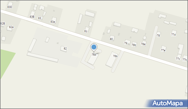 Tuczępy, Tuczępy, 76d, mapa Tuczępy