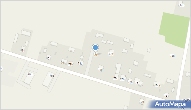 Tuczępy, Tuczępy, 78, mapa Tuczępy