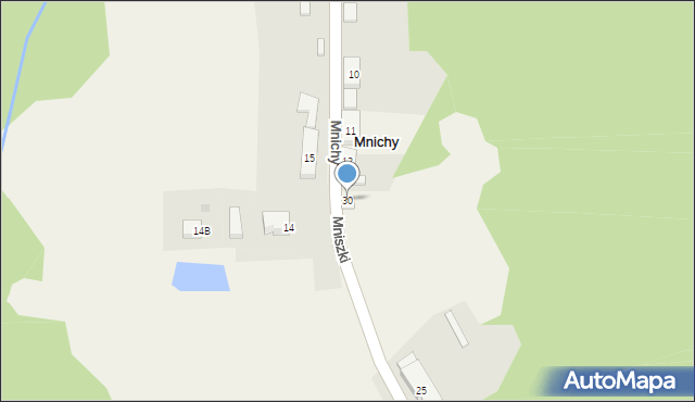 Tuczępy, Tuczępy, 30, mapa Tuczępy