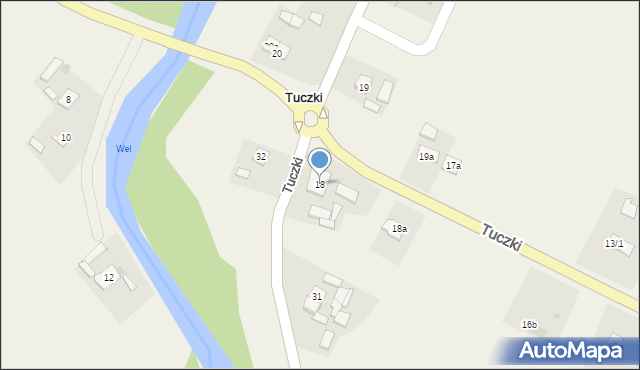 Tuczki, Tuczki, 18, mapa Tuczki