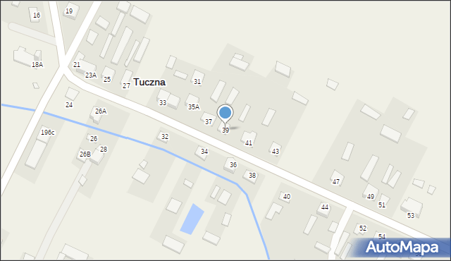 Tuczna, Tuczna, 39, mapa Tuczna
