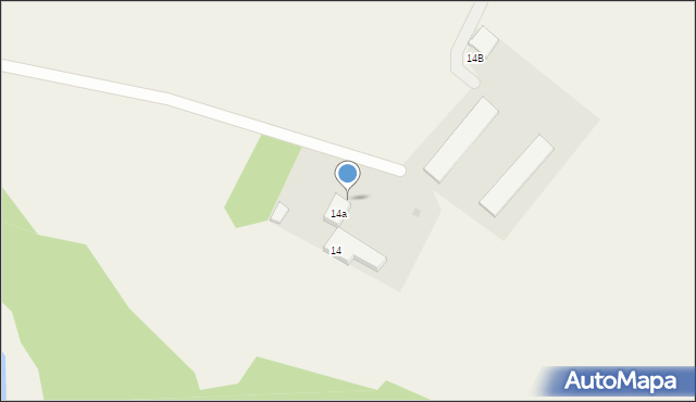 Tuczno Trzecie, Tuczno Trzecie, 14c, mapa Tuczno Trzecie