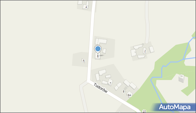 Tudorów, Tudorów, 6, mapa Tudorów