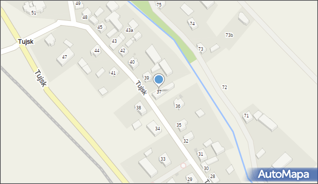 Tujsk, Tujsk, 37, mapa Tujsk