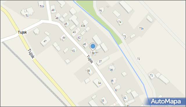 Tujsk, Tujsk, 39, mapa Tujsk