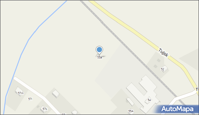 Tujsk, Tujsk, 53a, mapa Tujsk