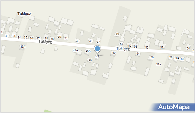 Tuklęcz, Tuklęcz, 48, mapa Tuklęcz