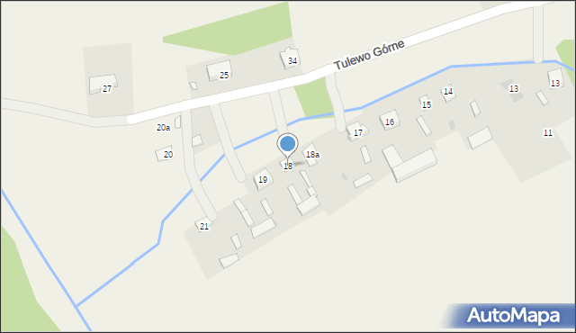 Tulewo, Tulewo, 18, mapa Tulewo