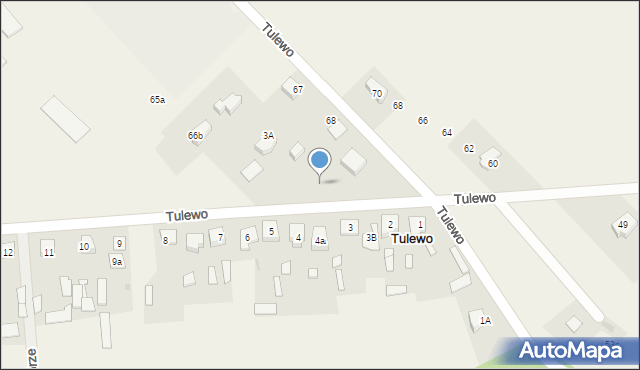 Tulewo Górne, Tulewo Górne, 2a, mapa Tulewo Górne
