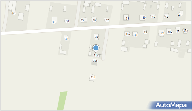Tulewo Górne, Tulewo Górne, 31a, mapa Tulewo Górne