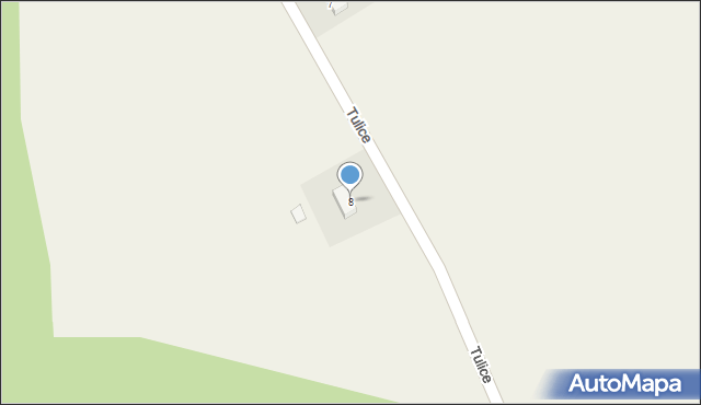 Tulice, Tulice, 8, mapa Tulice