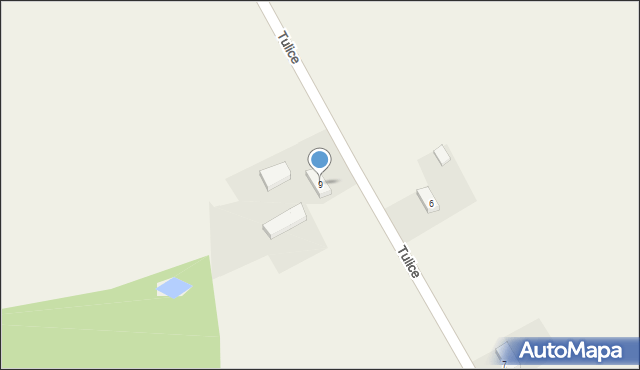 Tulice, Tulice, 9, mapa Tulice