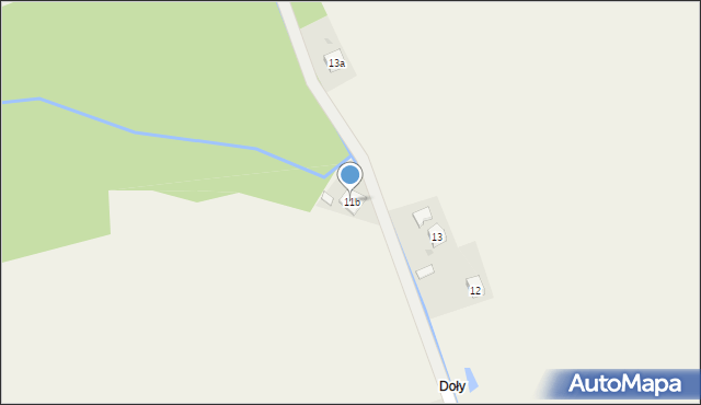 Tułkowice, Tułkowice, 11b, mapa Tułkowice