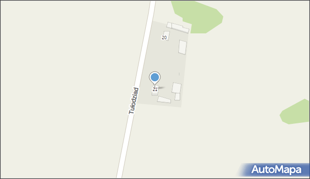 Tułodziad, Tułodziad, 21, mapa Tułodziad