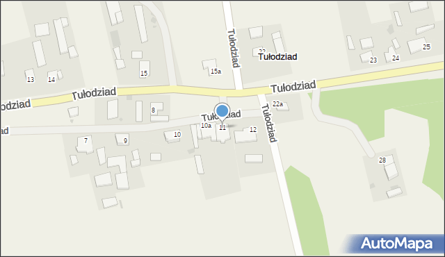 Tułodziad, Tułodziad, 11, mapa Tułodziad