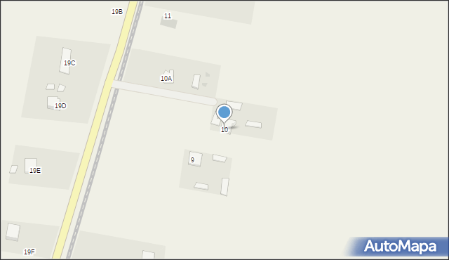 Tułowice, Tułowice, 10, mapa Tułowice