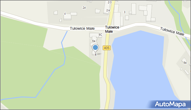 Tułowice, Tułowice Małe, 6, mapa Tułowice