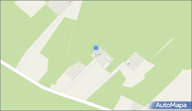 Tumanek, Tumanek, 11, mapa Tumanek