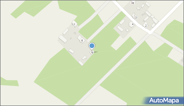 Tumanek, Tumanek, 5, mapa Tumanek