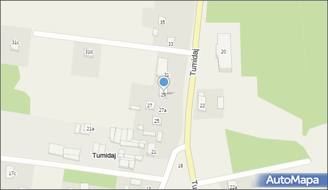 Tumidaj, Tumidaj, 29, mapa Tumidaj