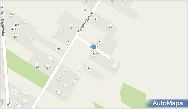 Tumlin-Osowa, Tumlin-Osowa, 5a, mapa Tumlin-Osowa