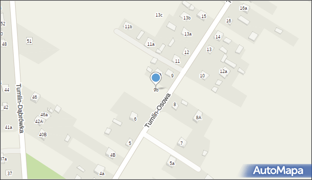Tumlin-Osowa, Tumlin-Osowa, 9b, mapa Tumlin-Osowa