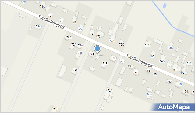 Tumlin-Podgród, Tumlin-Podgród, 73C, mapa Tumlin-Podgród