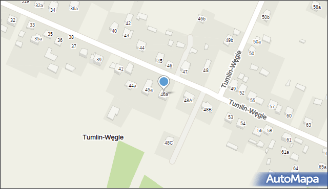 Tumlin-Węgle, Tumlin-Węgle, 46a, mapa Tumlin-Węgle